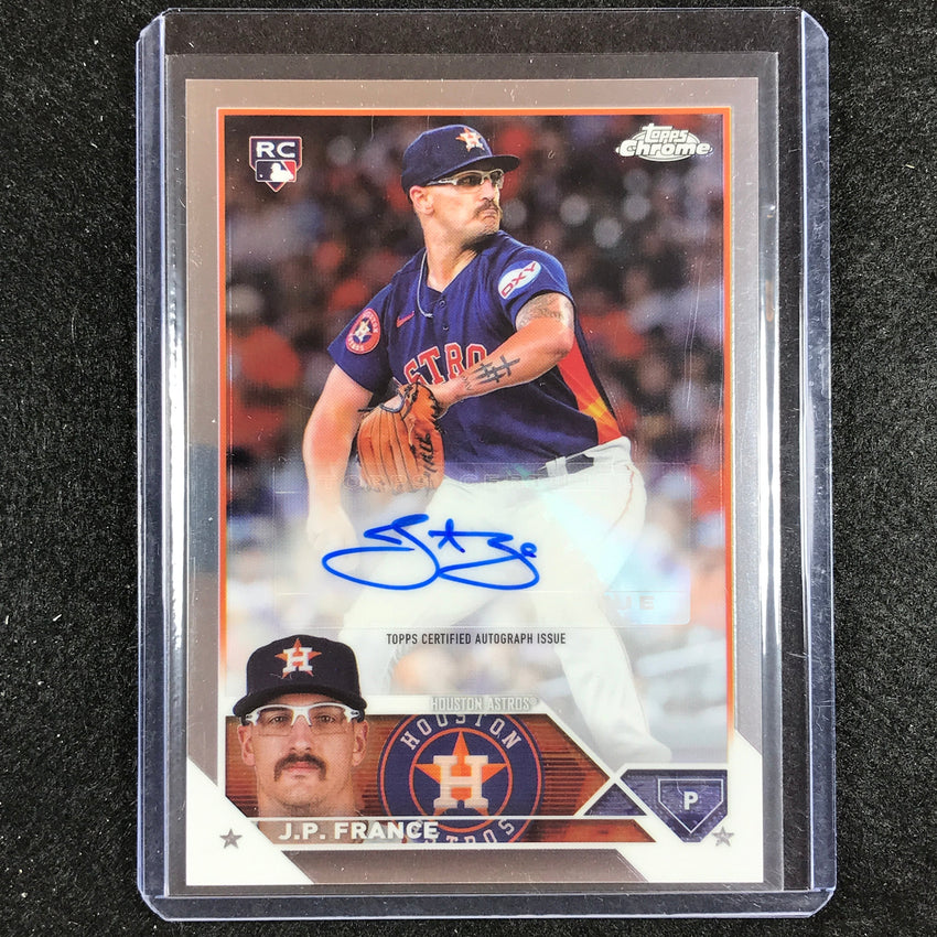 2023 Chrome Update J.P. FRANCE Chrome Rookie Auto #JF