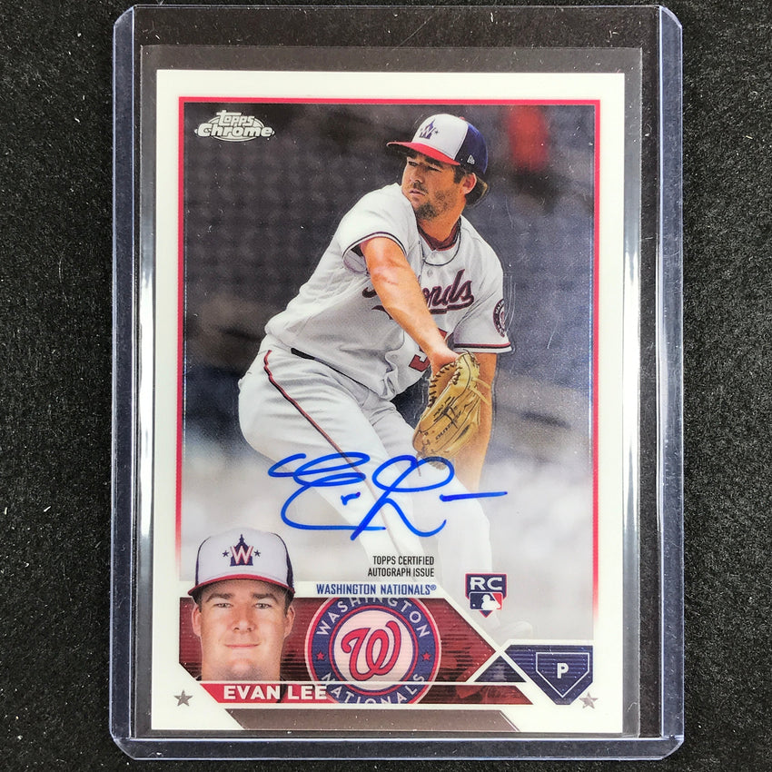 2023 Chrome Update EVAN LEE Rookie Auto #EL