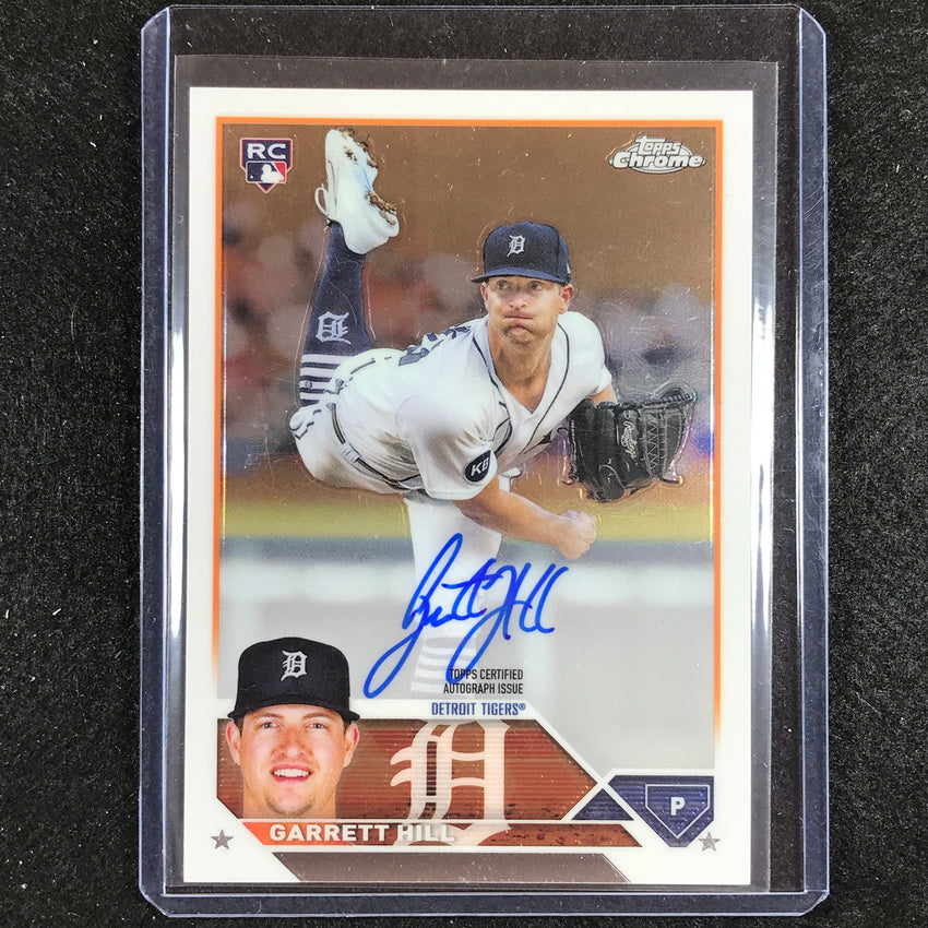 2023 Chrome Update GARRETT HILL Rookie Auto #GH