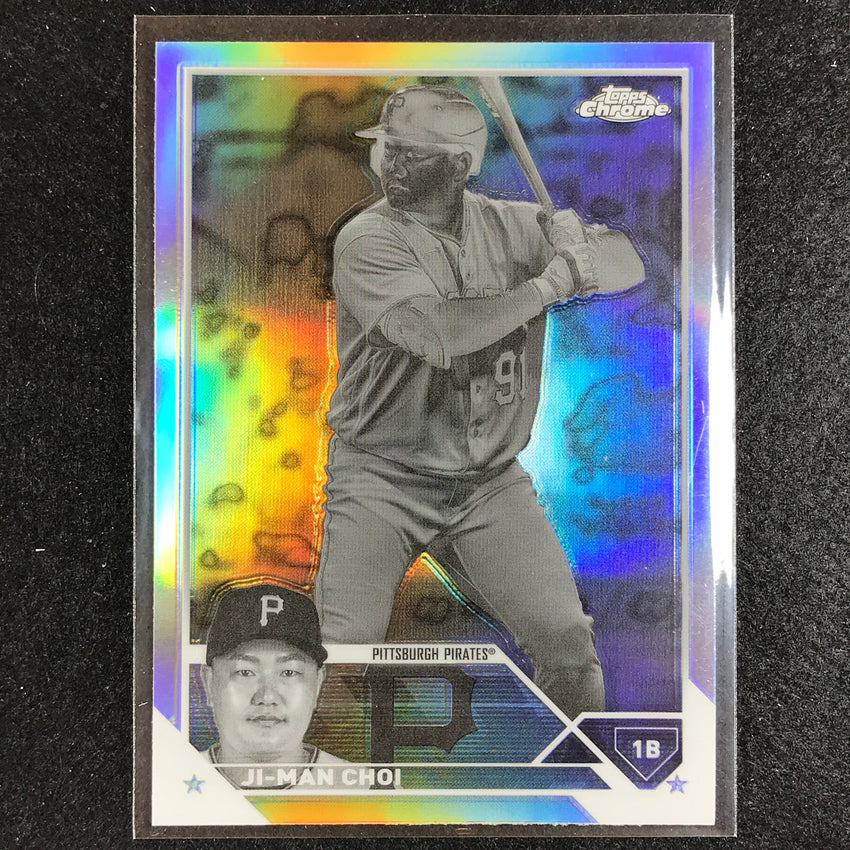 2023 Chrome Update JI-MAN CHOI Base Negative Refractor #14