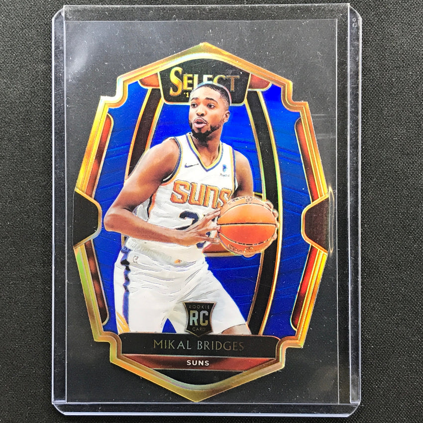 2018-19 Select Mikal Bridges Premier Level Rookie Blue Die-cut 231/249