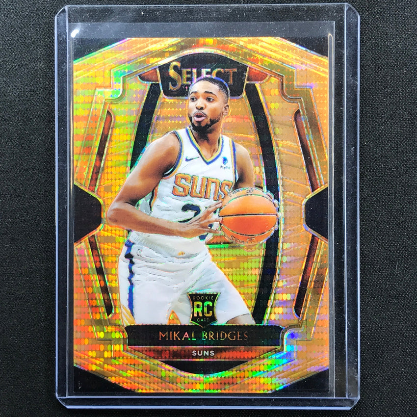 2018-19 Select Mikal Bridges Premier Level Rookie Fotl Orange Pulsar 9/13