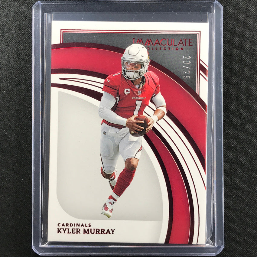 2022 Immaculate Kyler Murray Base Red 20/25