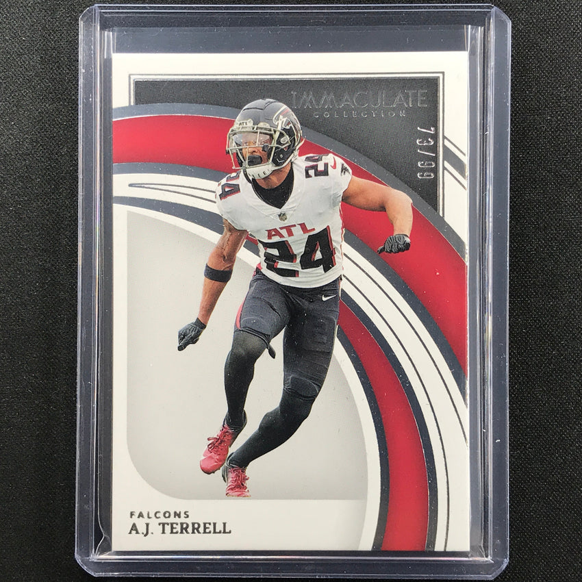2022 Immaculate A.j. Terrell Base 73/99
