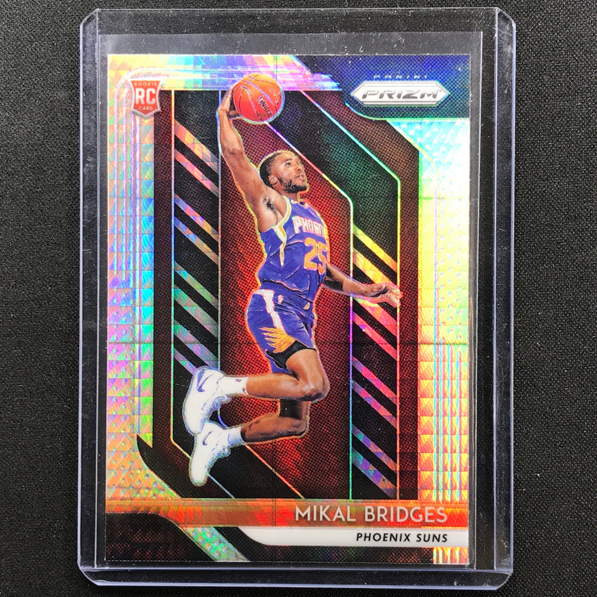 2018-19 Prizm Mikal Bridges Rookie Prizm Hyper No 289