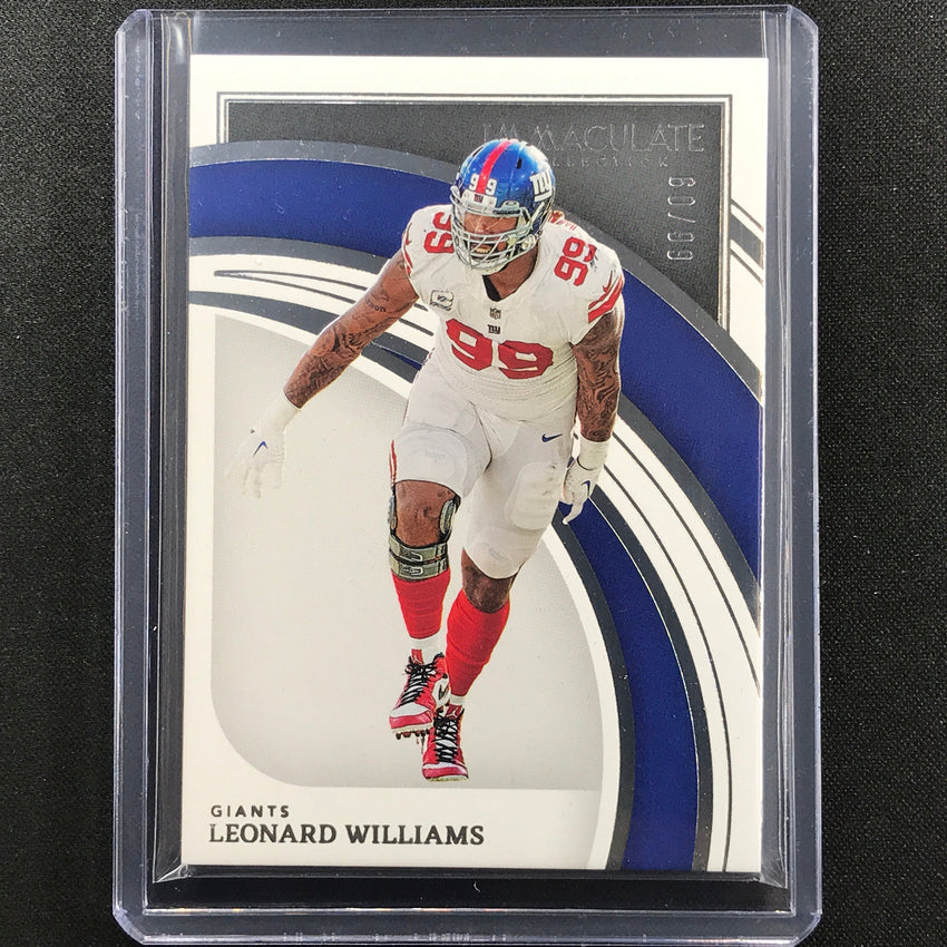2022 Immaculate Leonard Williams Base 60/99