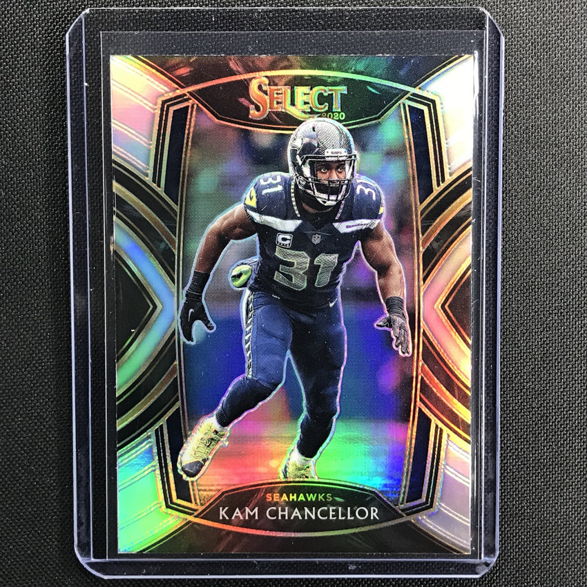 2020 Select KAM CHANCELLOR Club Level Silver Prizm #230