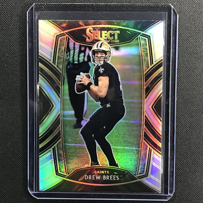 2020 Select DREW BREES Club Level Silver Prizm #215