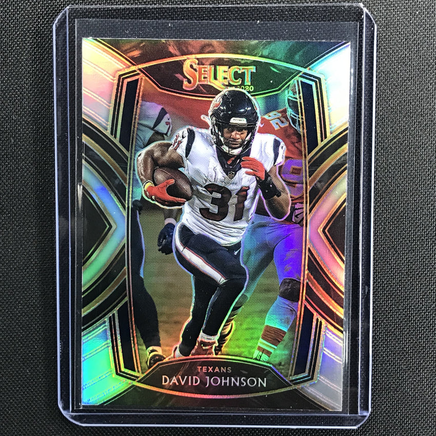 2020 Select DAVID JOHNSON Club Level Silver Prizm #226