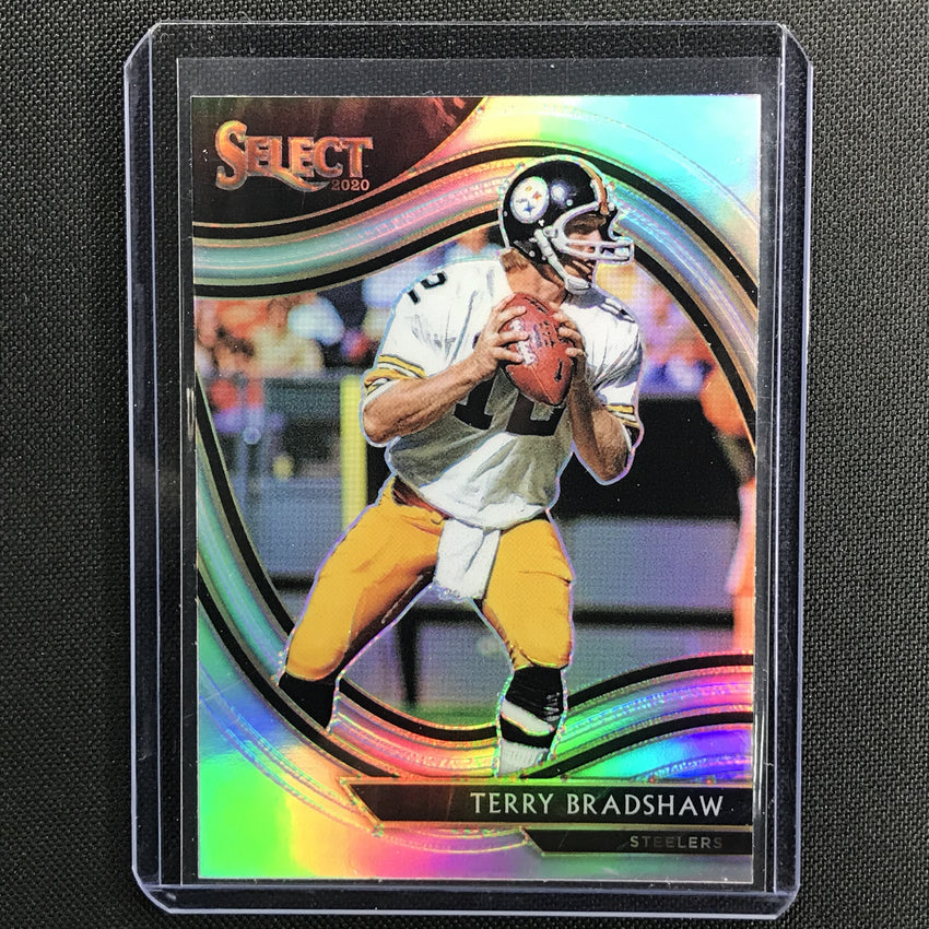 2020 Select TERRY BRADSHAW Field Level Silver Prizm #308