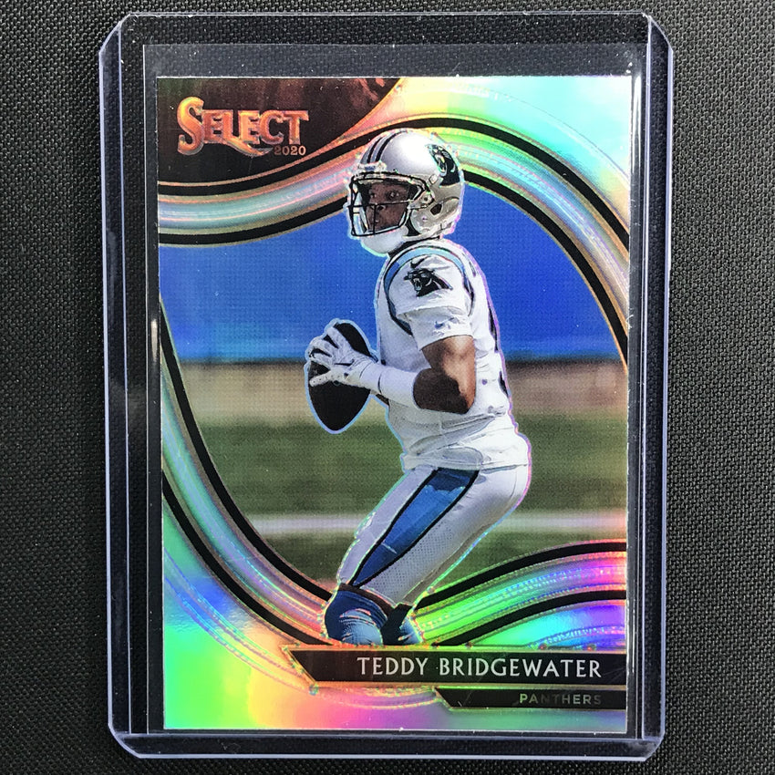 2020 Select TEDDY BRIDGEWATER Field Level Silver Prizm #329