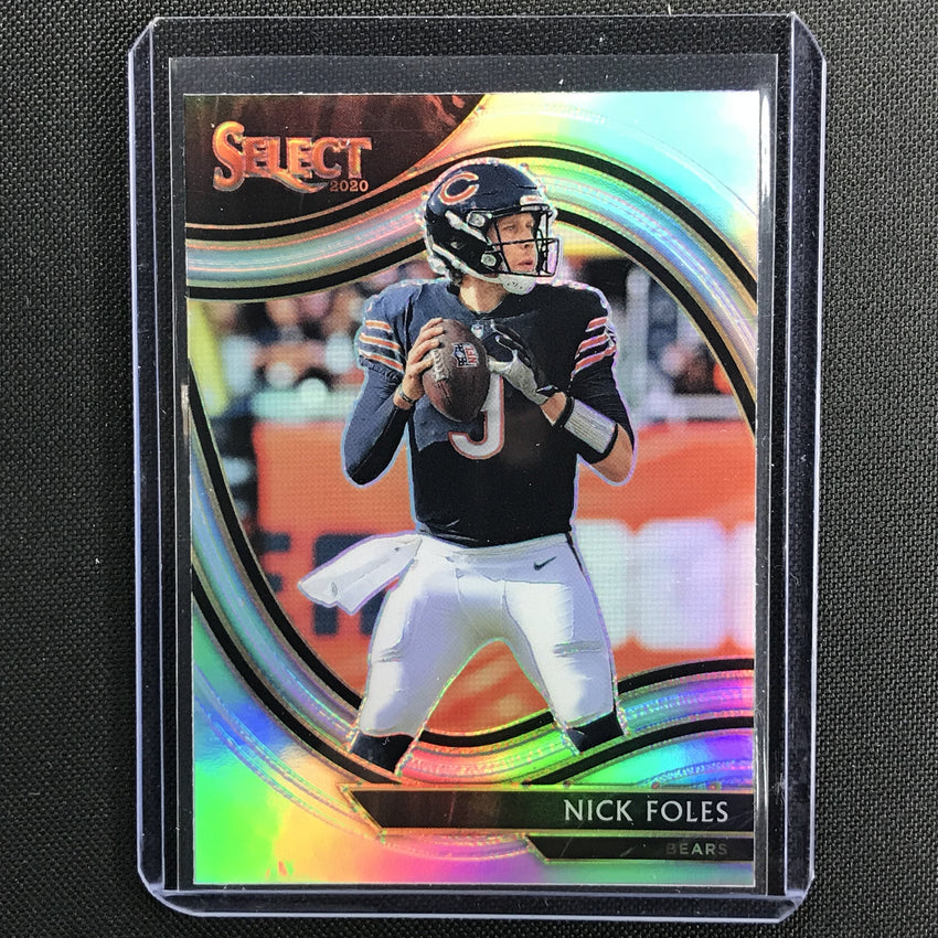2020 Select NICK FOLES Field Level Silver Prizm #331