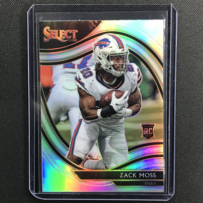 2020 Select Zack Moss Field Level Rookie Silver Prizm No 369