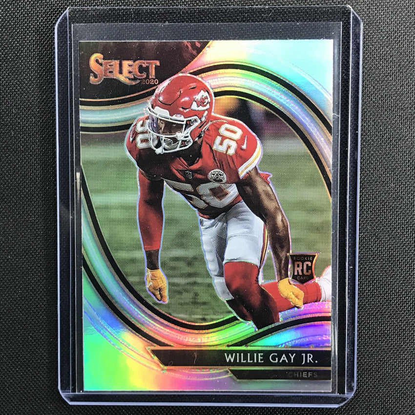 2020 Select WILLIE GAY JR. Field Level Rookie Silver Prizm #396