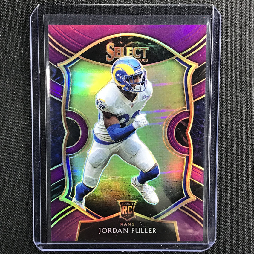 2020 Select Jordan Fuller Concourse Rookie Purple 75/75