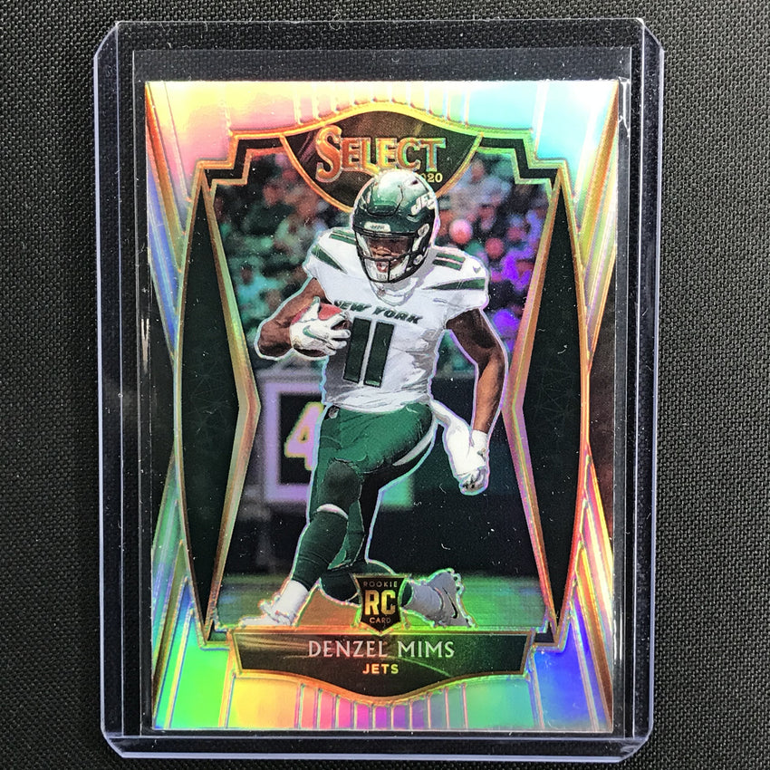 2020 Select DENZEL MIMS Premier Level Rookie Silver Prizm #163