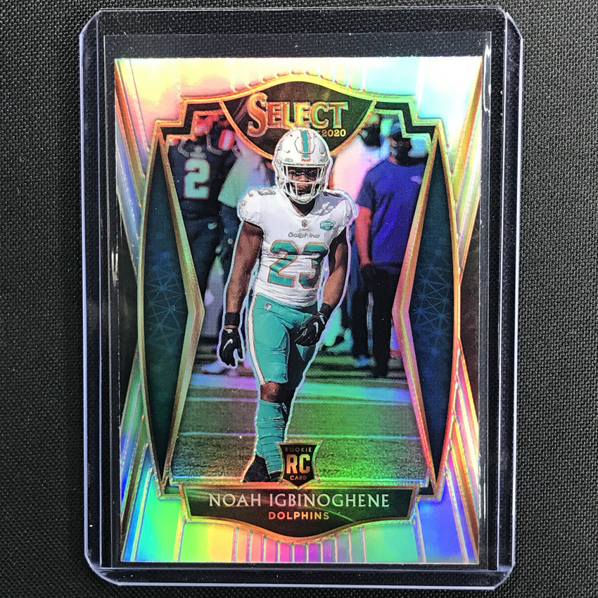 2020 Select Noah Igbinoghene Premier Level Rookie Silver Prizm No 193
