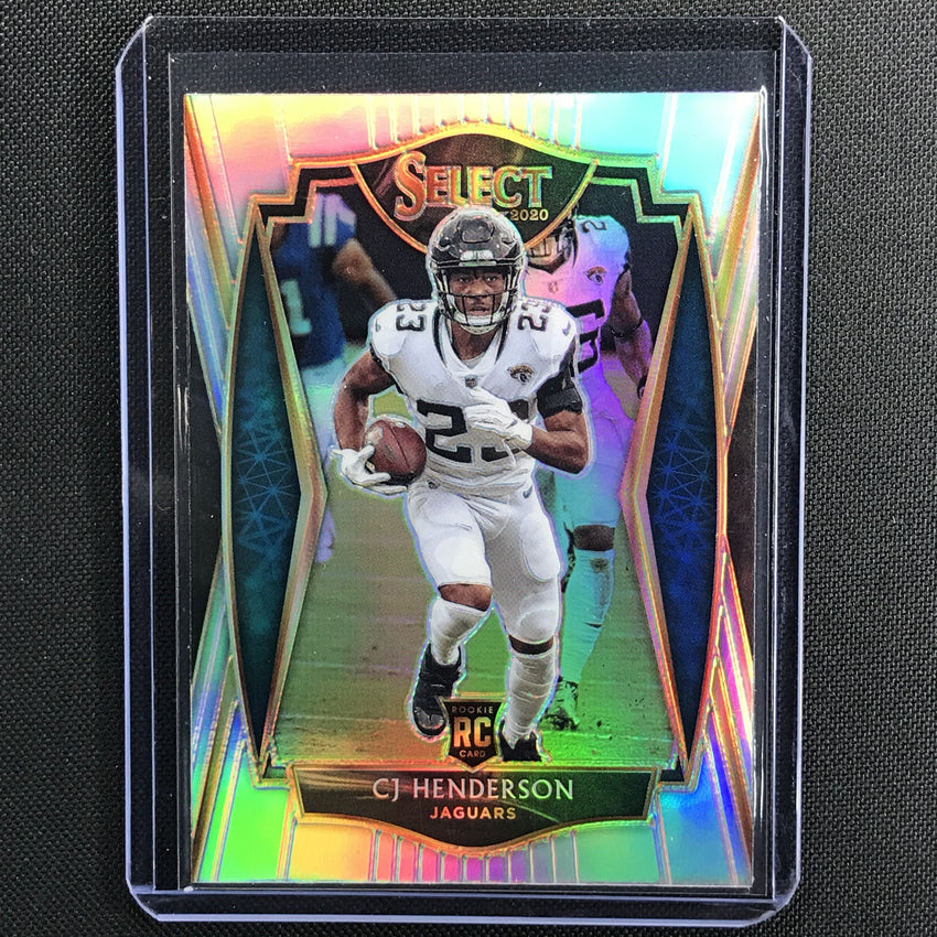 2020 Select CJ HENDERSON Premier Level Rookie Silver Prizm #189