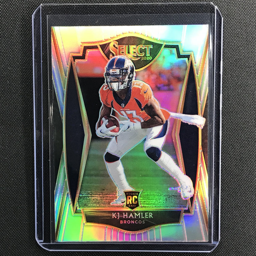 2020 Select KJ HAMLER Premier Level Rookie Silver Prizm #167