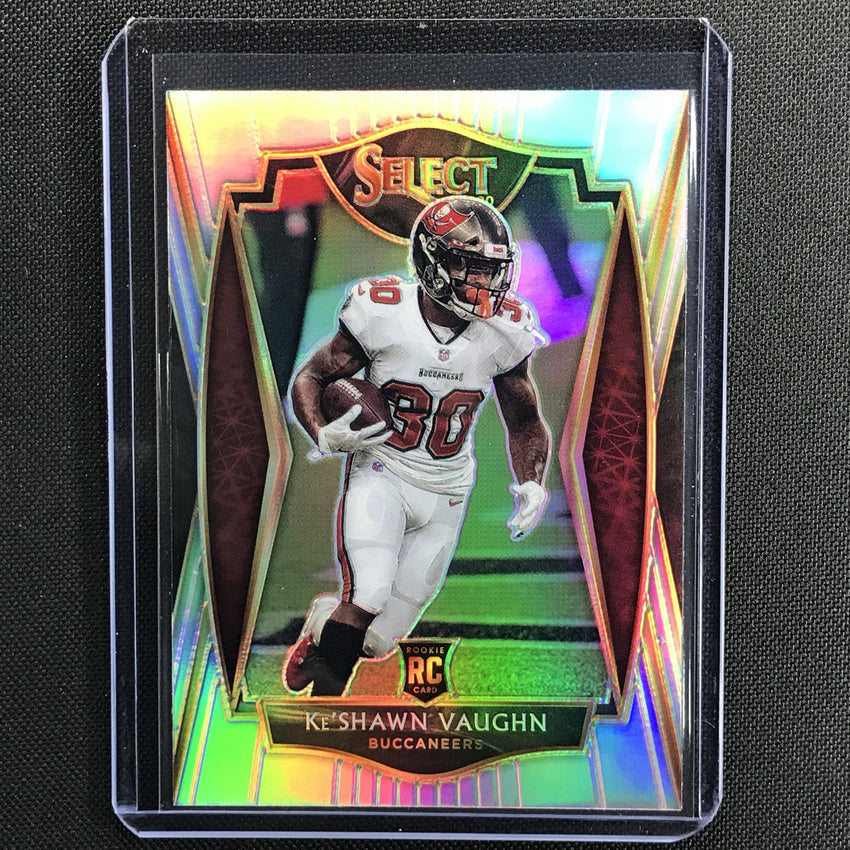 2020 Select Keshawn Vaughn Premier Level Rookie Silver Prizm No 173