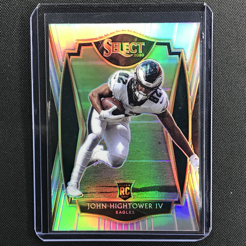 2020 Select JOHN HIGHTOWER IV Premier Level Rookie Silver Prizm #197