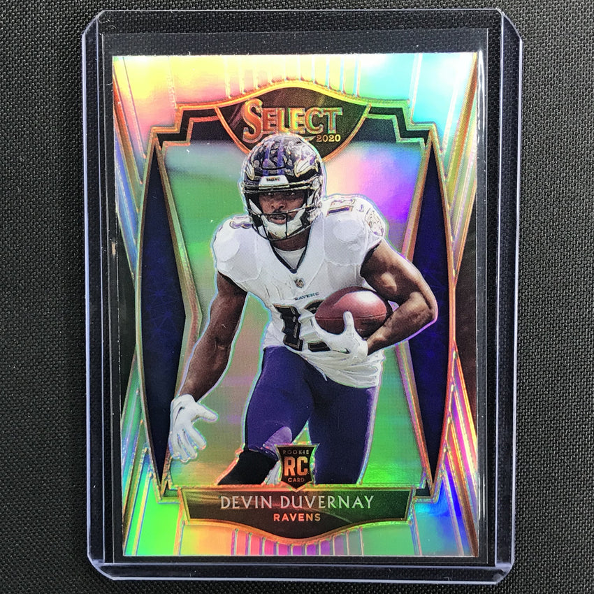 2020 Select DEVIN DUVERNAY Premier Level Rookie Silver Prizm #177