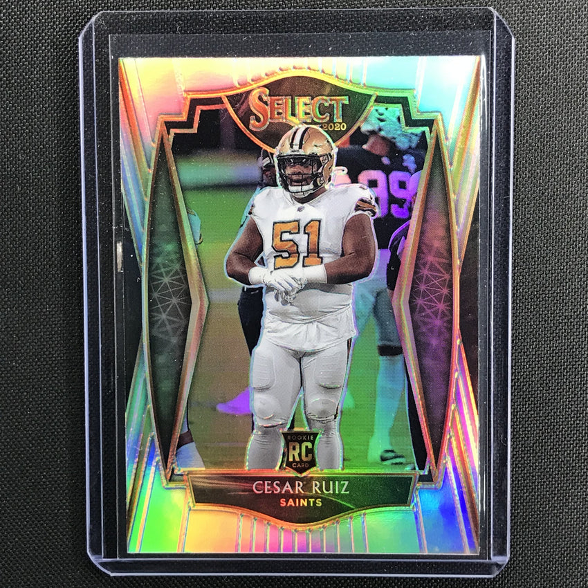 2020 Select CESAR RUIZ Premier Level Rookie Silver Prizm #191