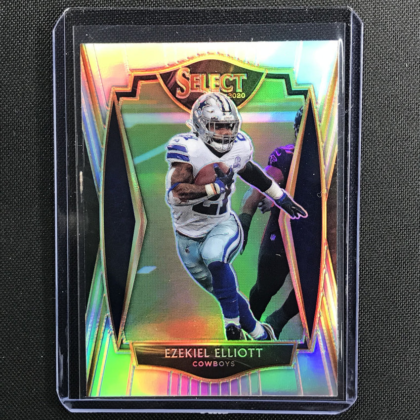 2020 Select EZEKIEL ELLIOTT Premier Level Silver Prizm #109