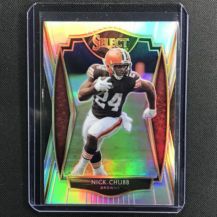 2020 Select NICK CHUBB Premier Level Silver Prizm #125