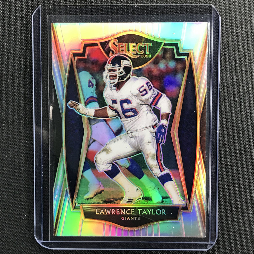 2020 Select Lawrence Taylor Premier Level Silver Prizm No 110