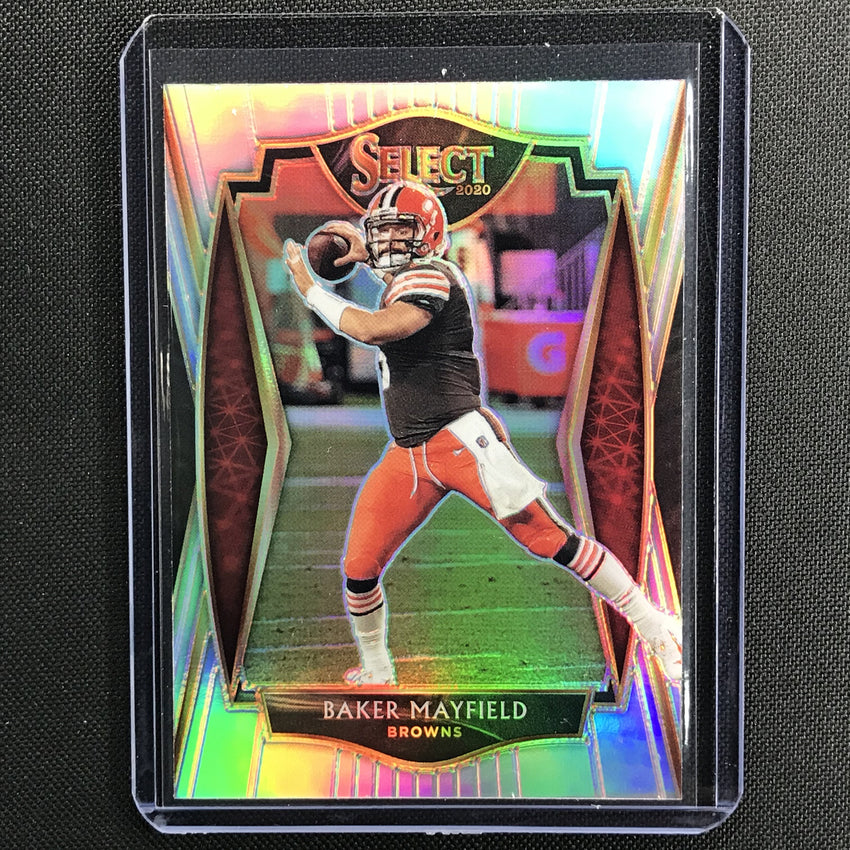 2020 Select BAKER MAYFIELD Premier Level Silver Prizm #123