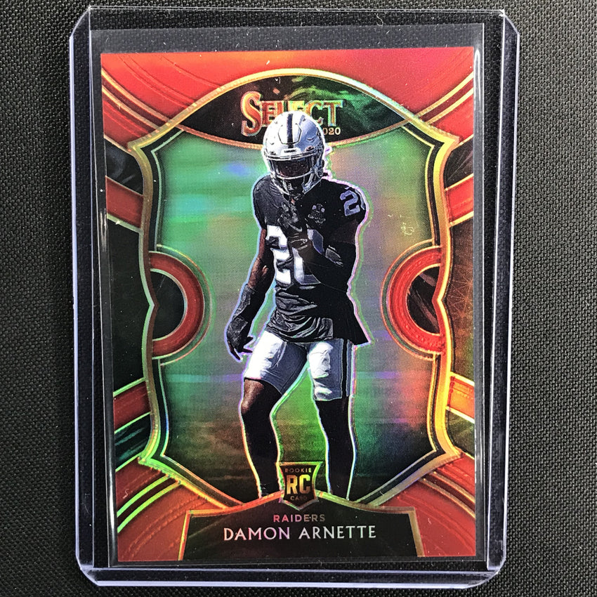 2020 Select Damon Arnette Concourse Rookie Red 24/99