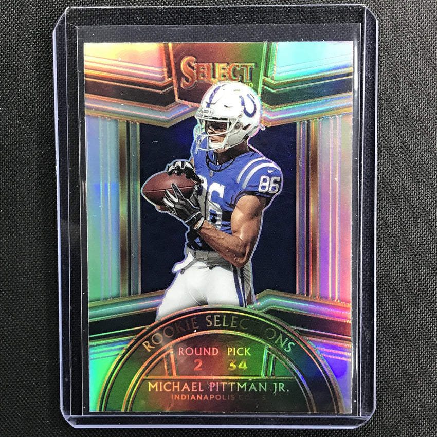 2020 Select Michael Pittman Jr. Rookie Selections Silver Prizm No 14