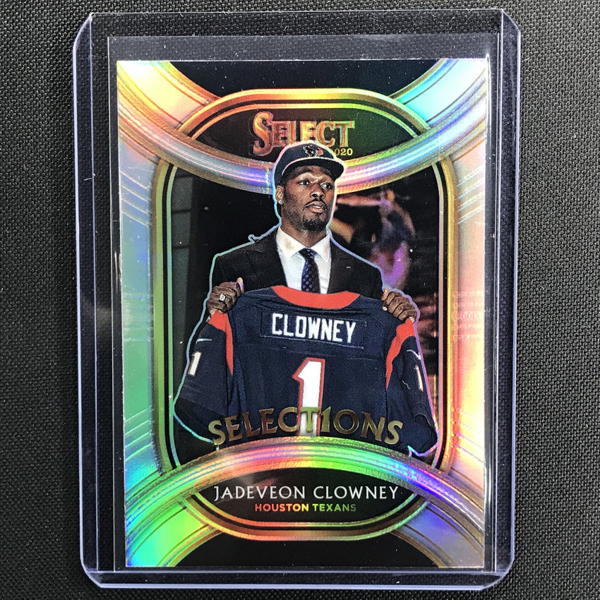 2020 Select Jadeveon Clowney Select1ons Silver Prizm No 24