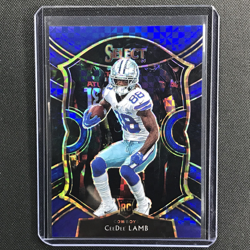 2020 Select Ceedee Lamb Concourse Rookie Blue 104/175