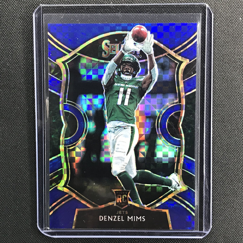 2020 Select Denzel Mims Concourse Rookie Blue 130/175