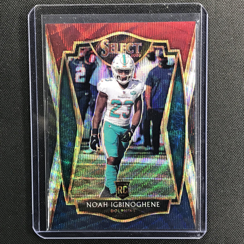 2020 Select Noah Igbinoghene Premier Level Rookie Tri-color 109/199