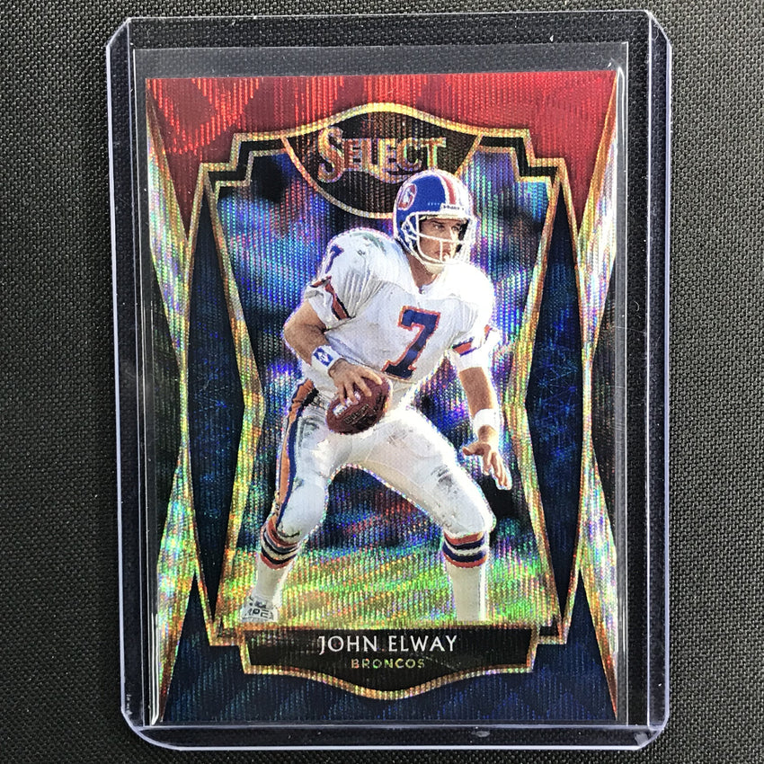2020 Select John Elway Premier Level Tri-color 119/199