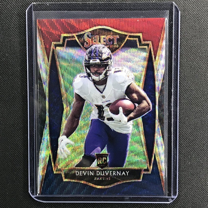 2020 Select Devin Duvernay Premier Level Rookie Tri-color 191/199
