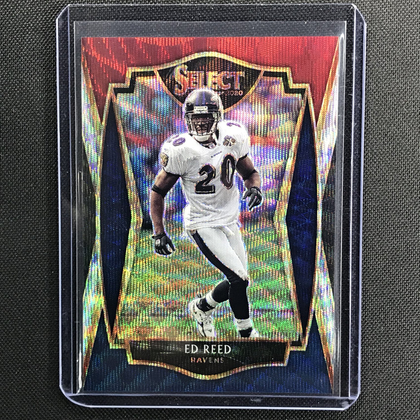 2020 Select Ed Reed Premier Level Tri-color 47/199