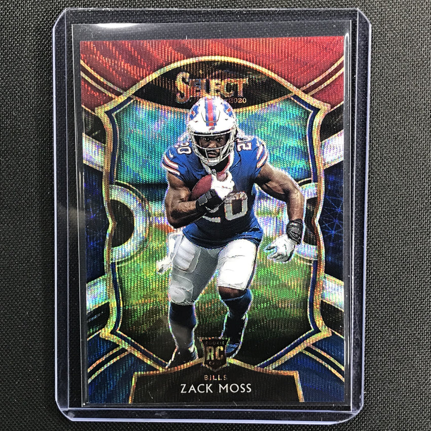 2020 Select Zack Moss Concourse Rookie Tri-color 181/199