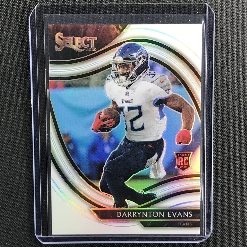 2020 Select Darrynton Evans Field Level Rookie White 11/35