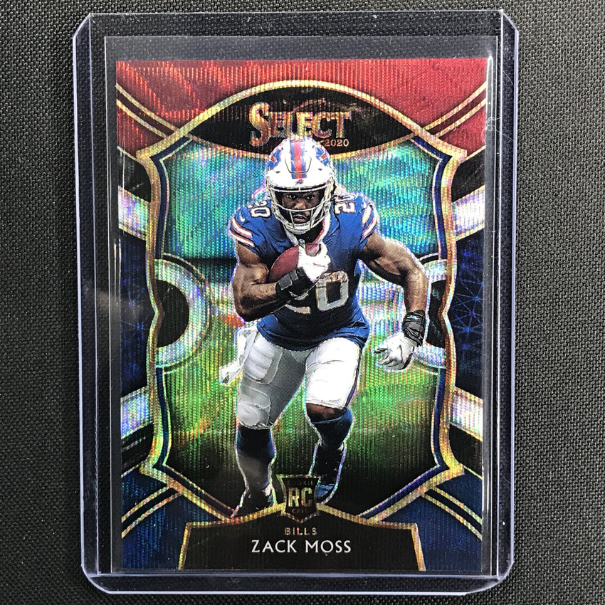 2020 Select Zack Moss Concourse Rookie Tri-color 71/199