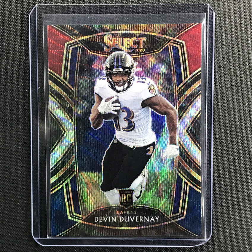 2020 Select Devin Duvernay Club Level Rookie Tri-color 72/99