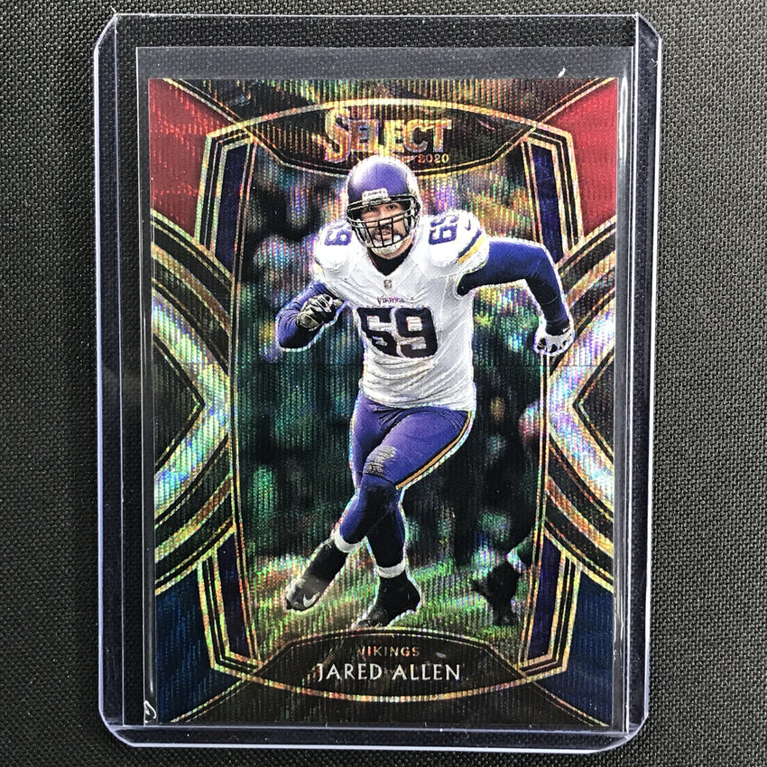 2020 Select Jared Allen Club Level Tri-color 20/99