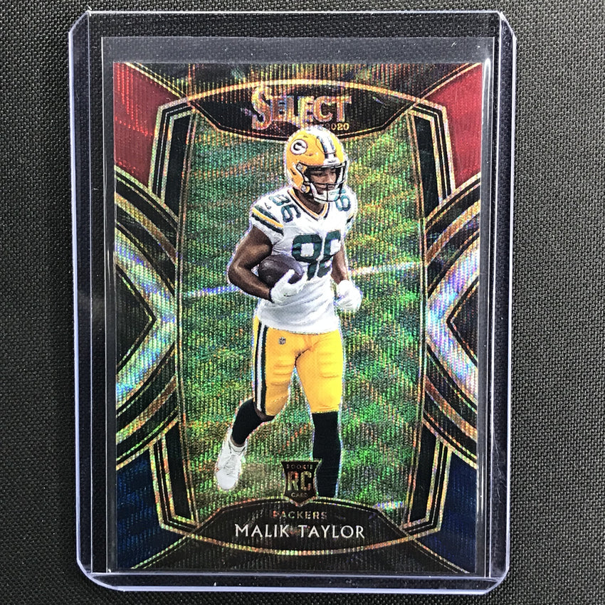 2020 Select Malik Taylor Club Level Rookie Tri-color 56/99