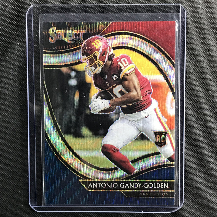 2020 Select Antonio Gandy-golden Field Level Rookie Tri-color 15/75
