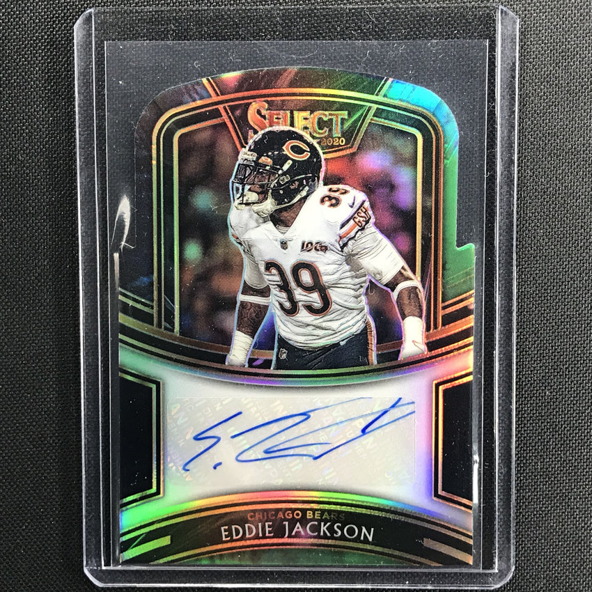 2020 Select Eddie Jackson Signatures Auto Die-cut Tie-dye 11/25