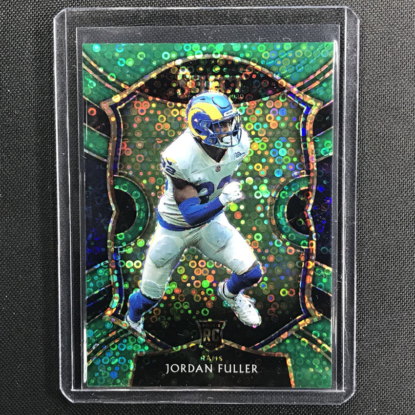 2020 Select Jordan Fuller Concourse Rookie Green Disco 3/5