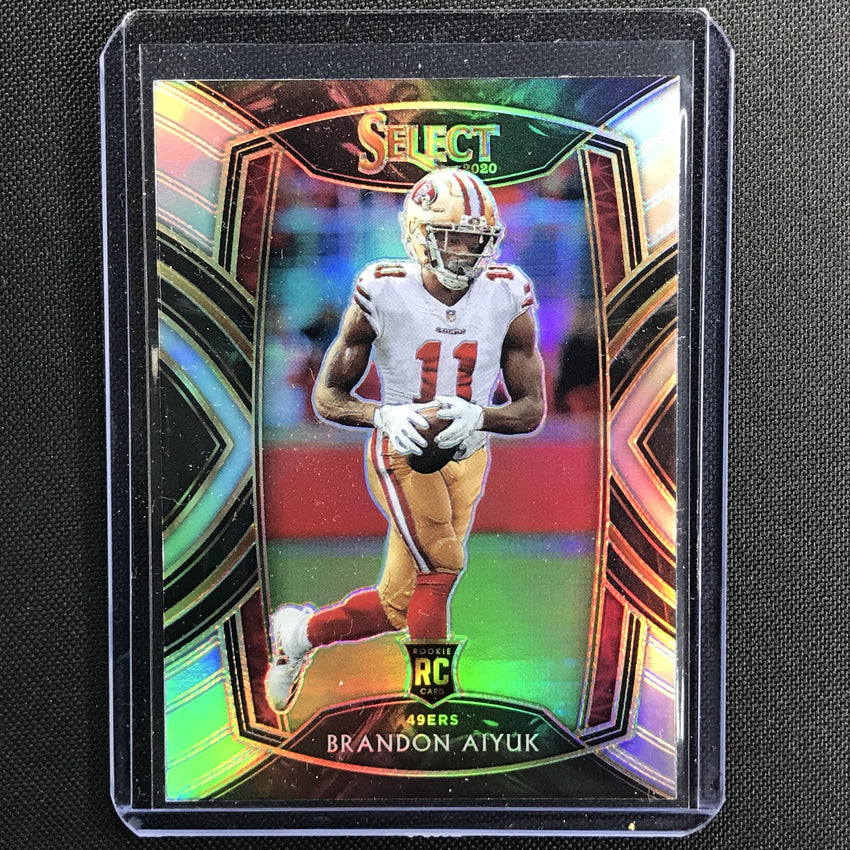 2020 Select Brandon Aiyuk Club Level Rookie Silver Prizm No 266